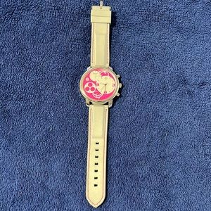 Brand new never worn Gray and Pink Roar watch.